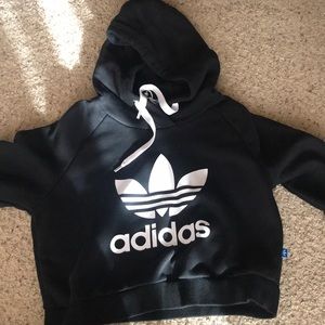 Adidas crop top sweatshirt